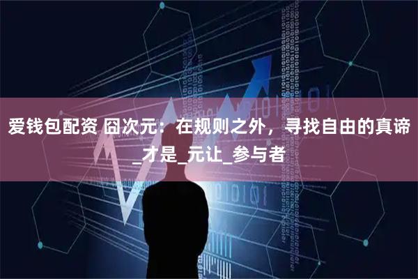 爱钱包配资 囧次元：在规则之外，寻找自由的真谛_才是_元让_参与者